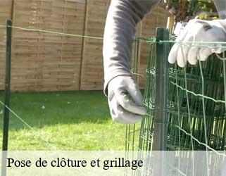 Pose de clôture et grillage