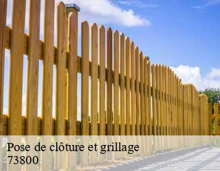 Pose de clôture et grillage 73800