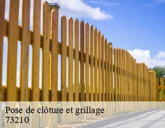 Pose de clôture et grillage 73210
